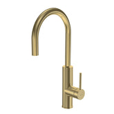 Parisi Envy II Kitchen Mixer with Round Spout - Brushed Brass